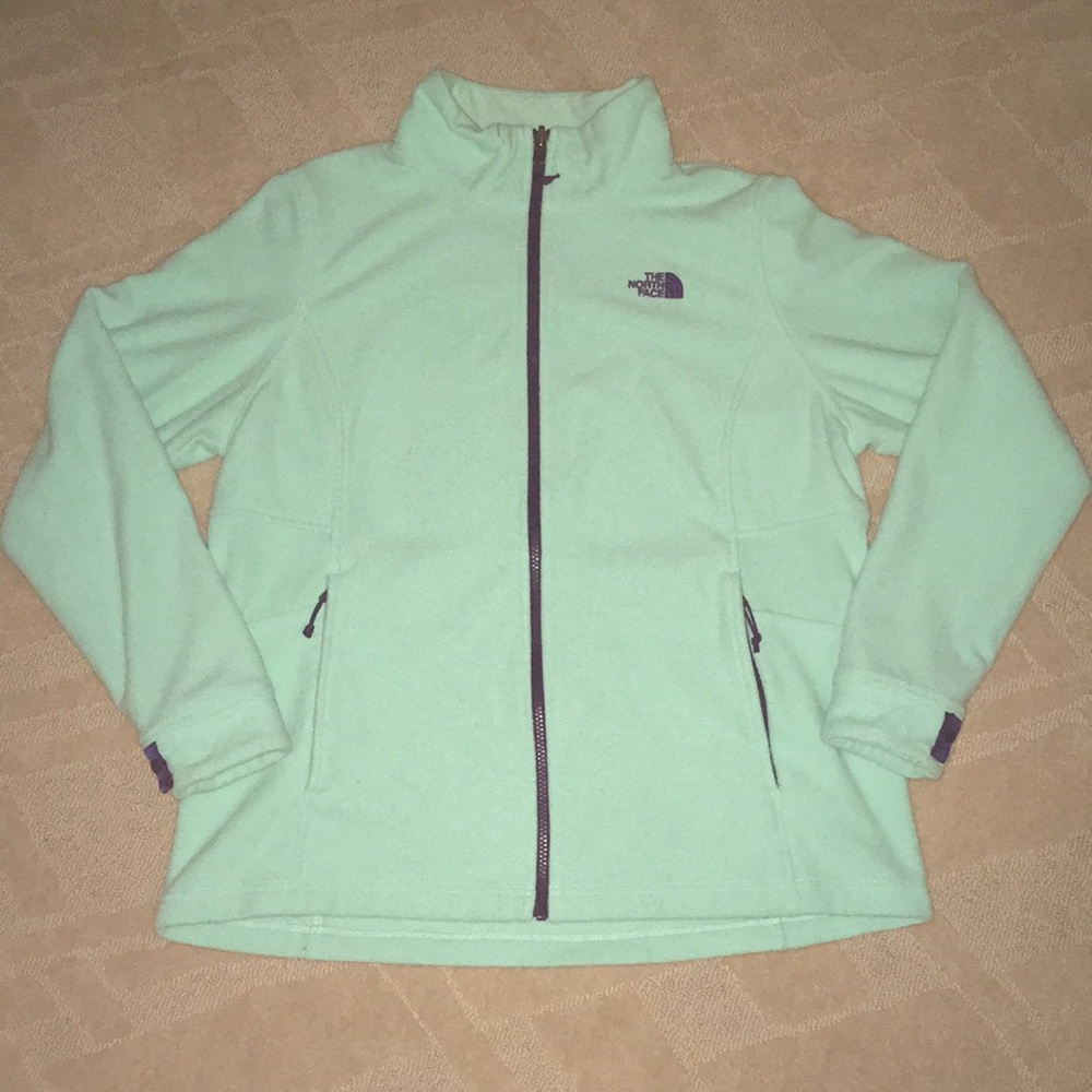 North Face Fleece Zip Up Jacket